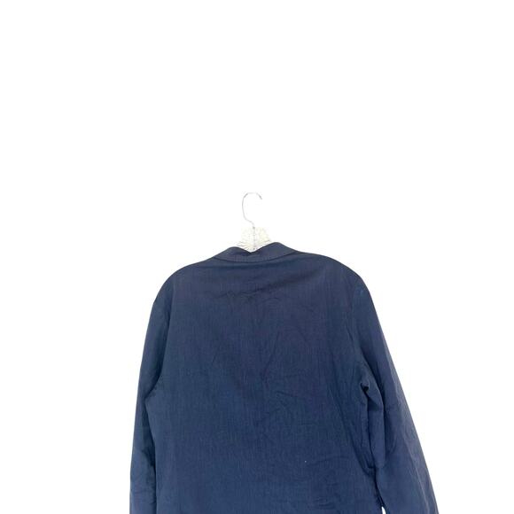 J.Crew Men's Blue Preppy Academia Office Ludlow Slim Fit Suit Jacket Size 38S - Picture 8 of 13